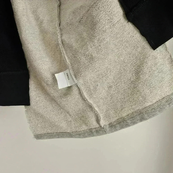 AMICI Two Tone Zip Sweatshirt NWT Made in Italy - Picture 9 of 13